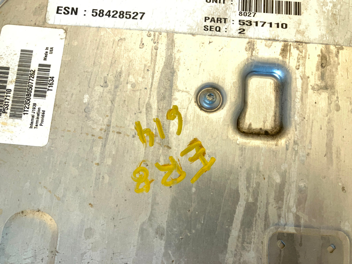 Engine Computer, ECU PCM ECM 2013-2015 Ram 2500 3500 6.7L Cummins Diesel 5317110