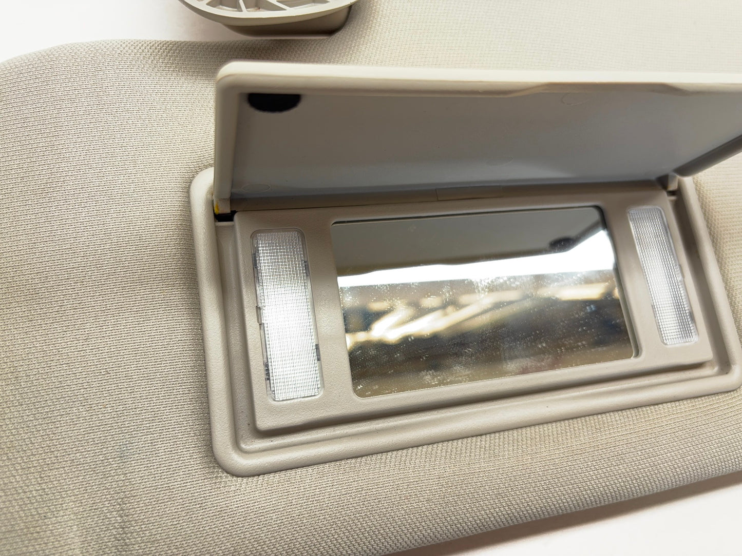 Lighted Sun Visor, 2013-2018 Ram 1500 2500 3500, Driver Side, LH, 1VF25BD1AD