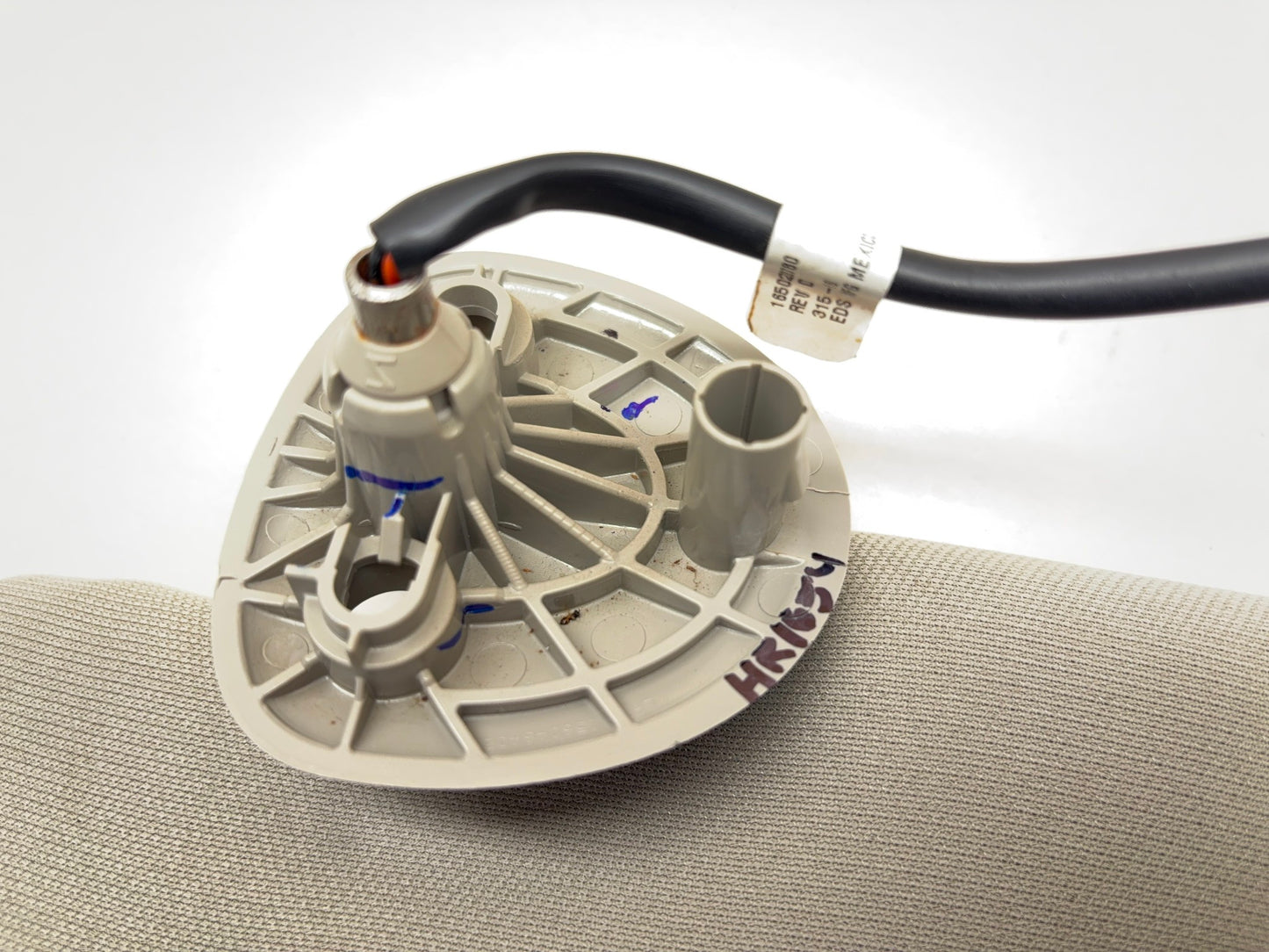 Lighted Sun Visor, 2013-2018 Ram 1500 2500 3500, Driver Side, LH, 1VF25BD1AD