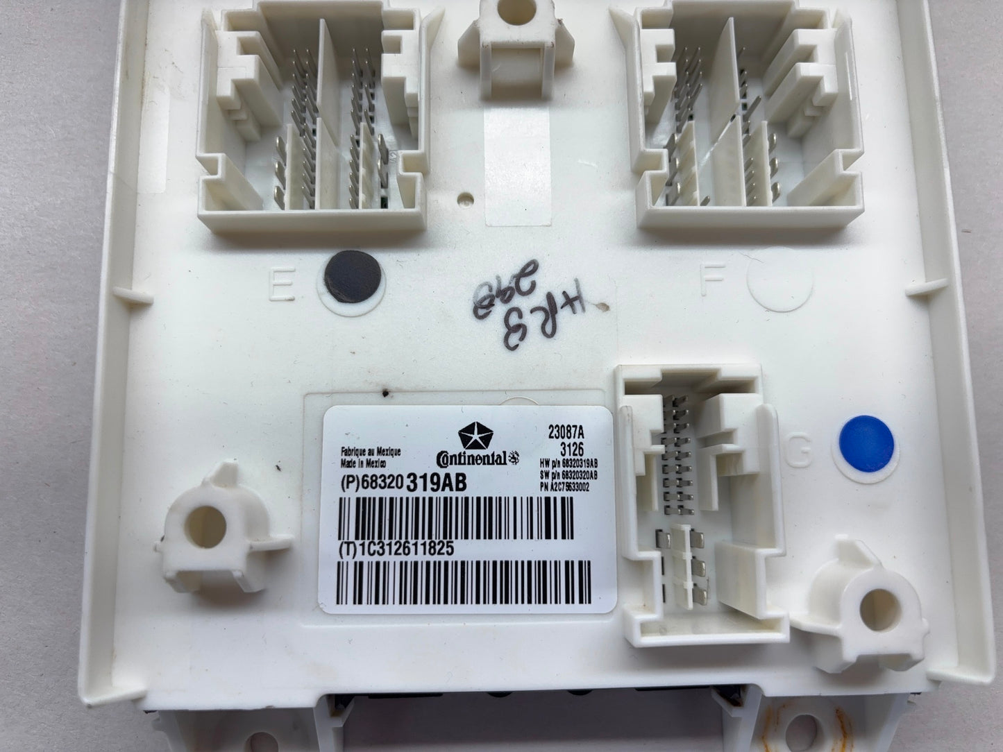 68320319AB, Body Control Module, BCM, 2017-2018 Ram 1500 2500 3500 19-20 Classic