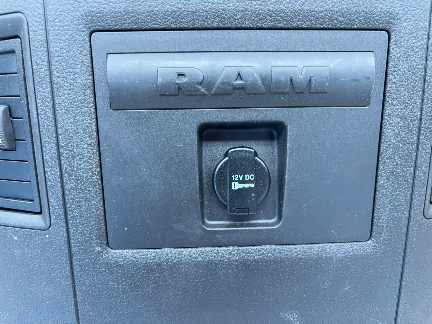 Center Console Rear Panel, 2013-18 Ram 1500 13-17 Ram 2500 3500 5NA01DX9AA Black