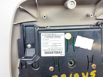 Overhead Console 2004-2005 Dodge Ram 1500 2500 3500 With Sunroof 1AU40TL2AA Used