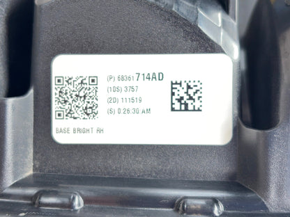 2019-22 Ram 2500 3500 Taillight Incandescent 68361714AD Red Bezel Factory RH