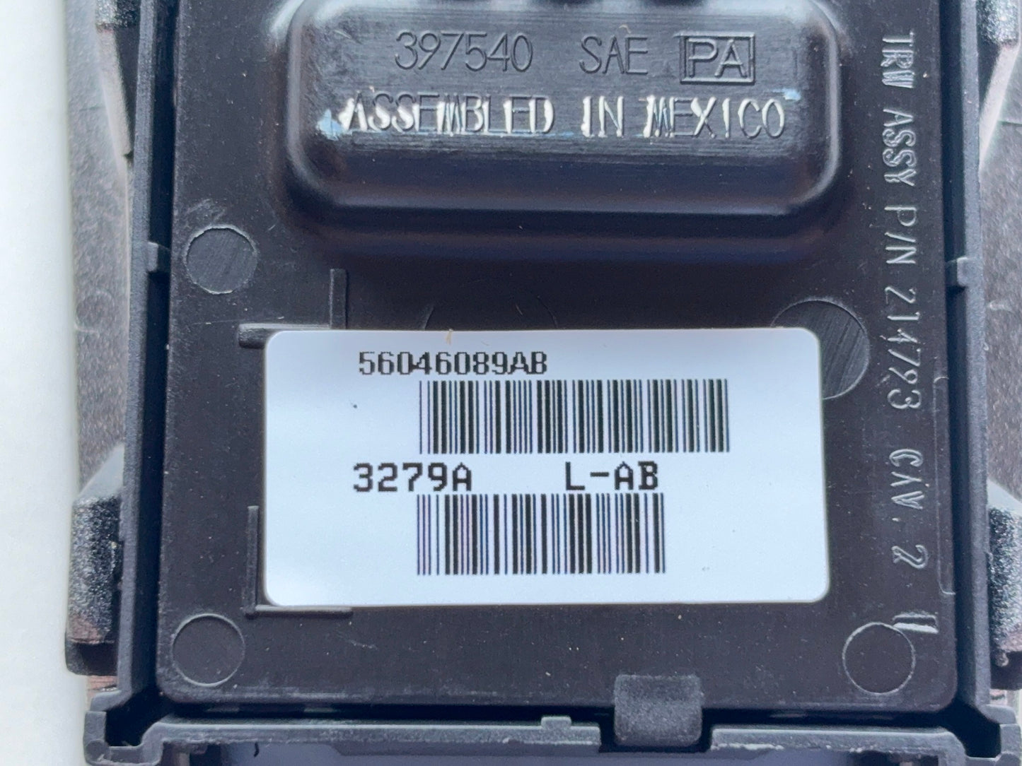 Driver Side Steering Wheel Button, Up Down, 2009-11 Ram 1500, 2010-11 2500 3500