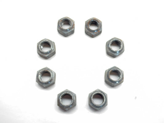 Single Wheel Lug Nut Set 1963-1989 Dodge D200 D300 4000# Axle, 5/8 Stud, 1" Hex