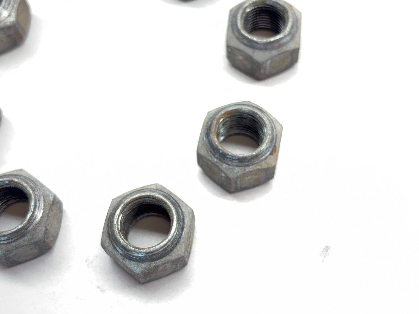 Single Wheel Lug Nut Set 1963-1989 Dodge D200 D300 4000# Axle, 5/8 Stud, 1" Hex