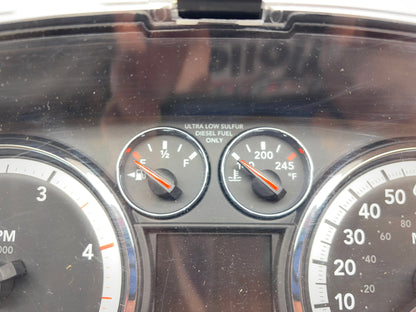 Speedometer Instrument Cluster, 2010 Ram 2500 3500, 6.7L Diesel