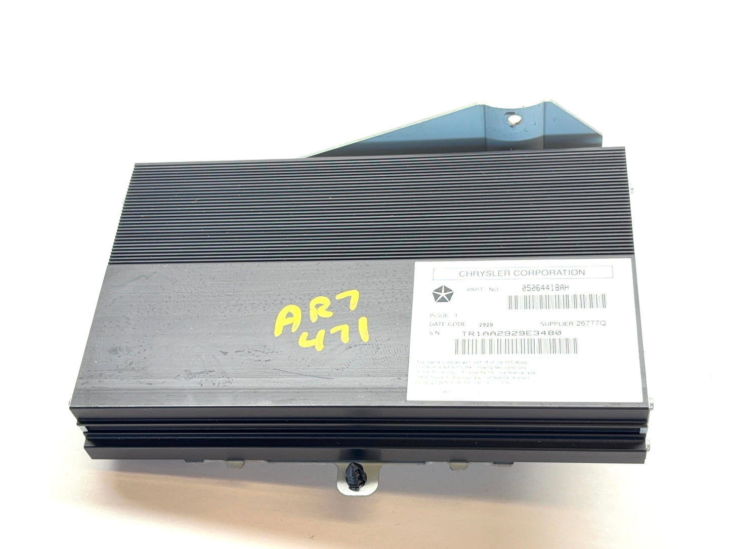 Factory Amplifier, 2010-2011 Ram 1500 2500 3500, 05064418AH