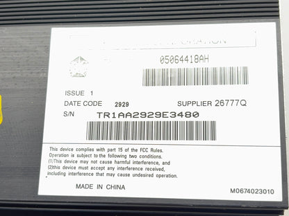 Factory Amplifier, 2010-2011 Ram 1500 2500 3500, 05064418AH