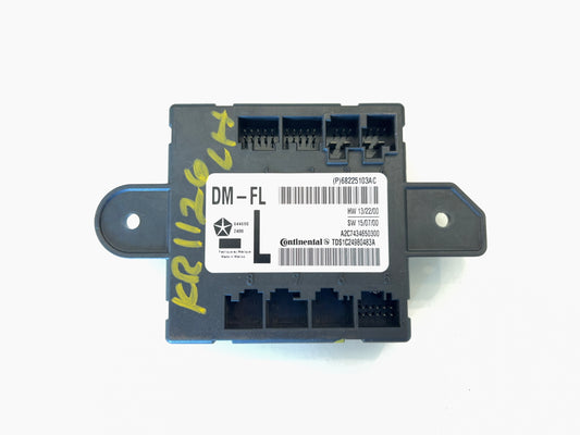 Door Module, 2014-2018 Ram 1500 2500 3500, Driver Side (LH), 68225103AC