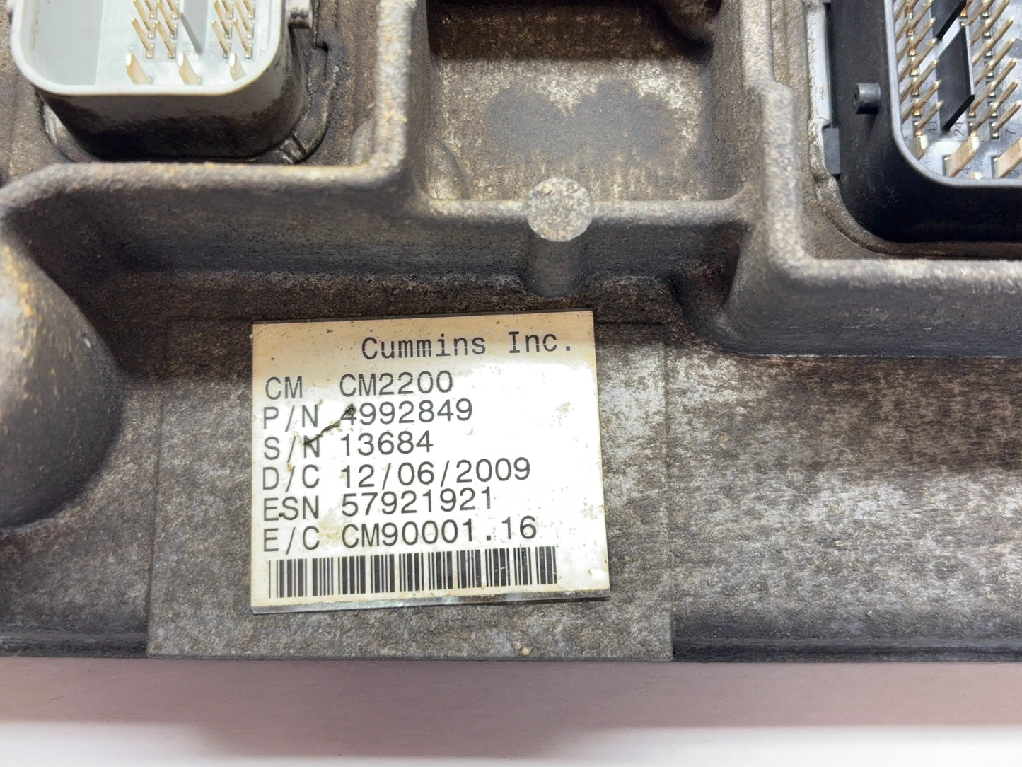 Engine Computer, ECU PCM ECM 2010-2012 Ram 2500 6.7L Cummins Diesel 4992849