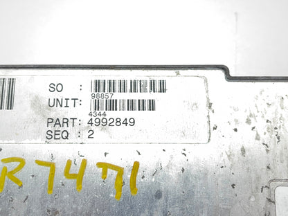 Engine Computer, ECU PCM ECM 2010-2012 Ram 2500 6.7L Cummins Diesel 4992849