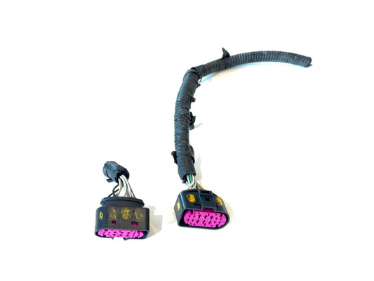 Headlight Plug and Pigtail Pair, 2013-2018 Ram 1500 2500 3500 with Projector