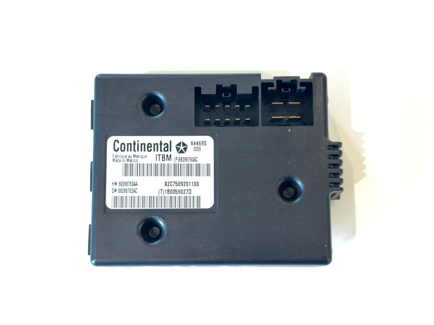 Trailer Tow Module, 2016-2018 Ram 1500 2500 3500 2019+ Classic ITBC 68288760AC