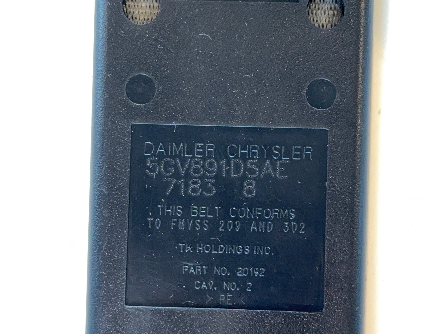 Rear Seat Belt Buckle 2006-2008 Ram 1500, 2006-2009 Ram 2500 3500 5GV891D5AE