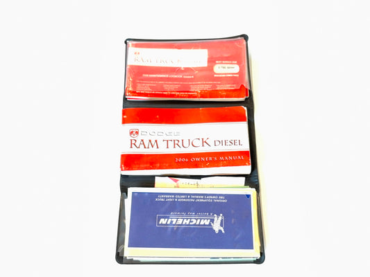 Owner's Manual Set, 2006 Ram 2500 3500 Cummins Diesel Engine