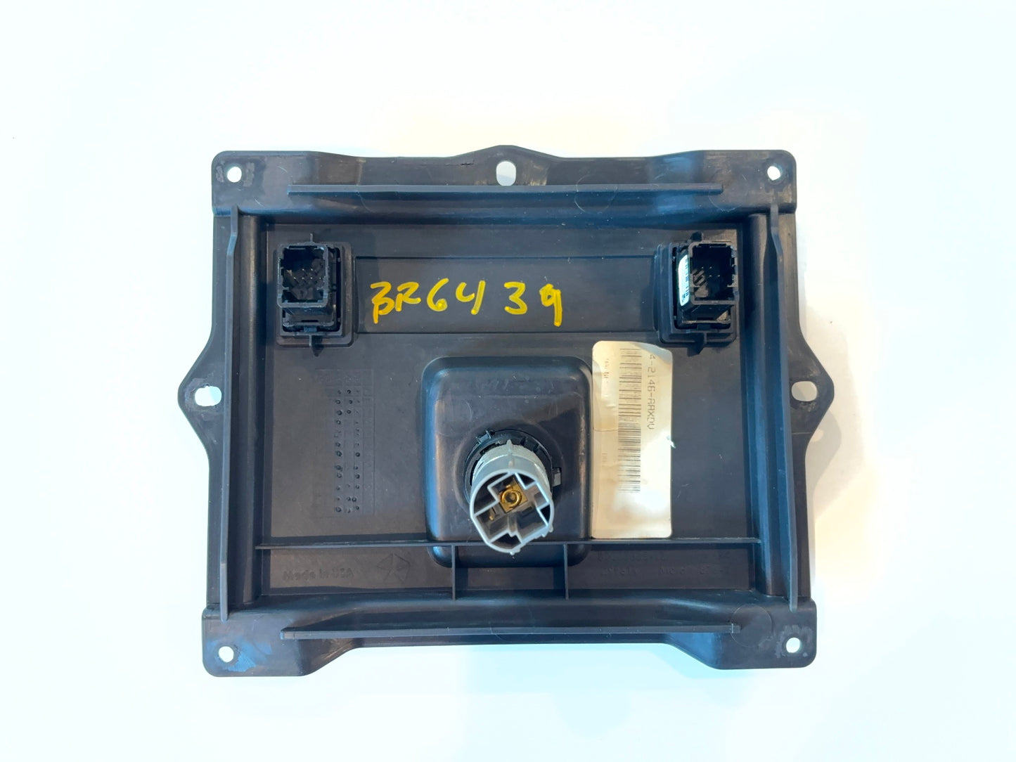 Center Console Rear Trim with Heated Seat Switches, 2009-2010 Ram 1500, 2010 Ram 2500 3500