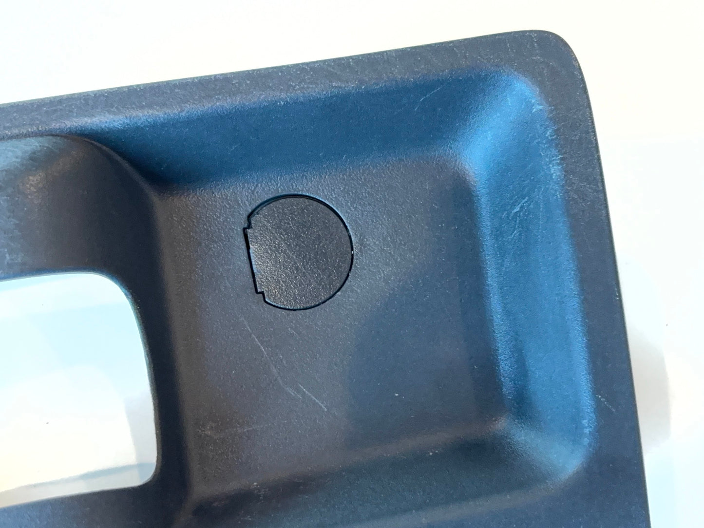 Door Handle Trim Bezel 2010-12 Dodge Ram 1500 2500 3500, Driver Side, Black