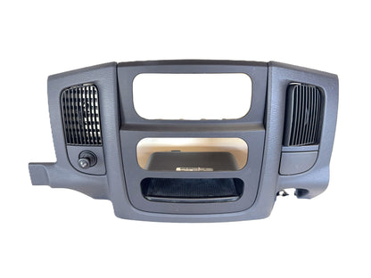 Radio Bezel, 2002-2005 Ram 1500, 2003-2005 Ram 2500 3500, Dark Slate 5GV52XDVAB