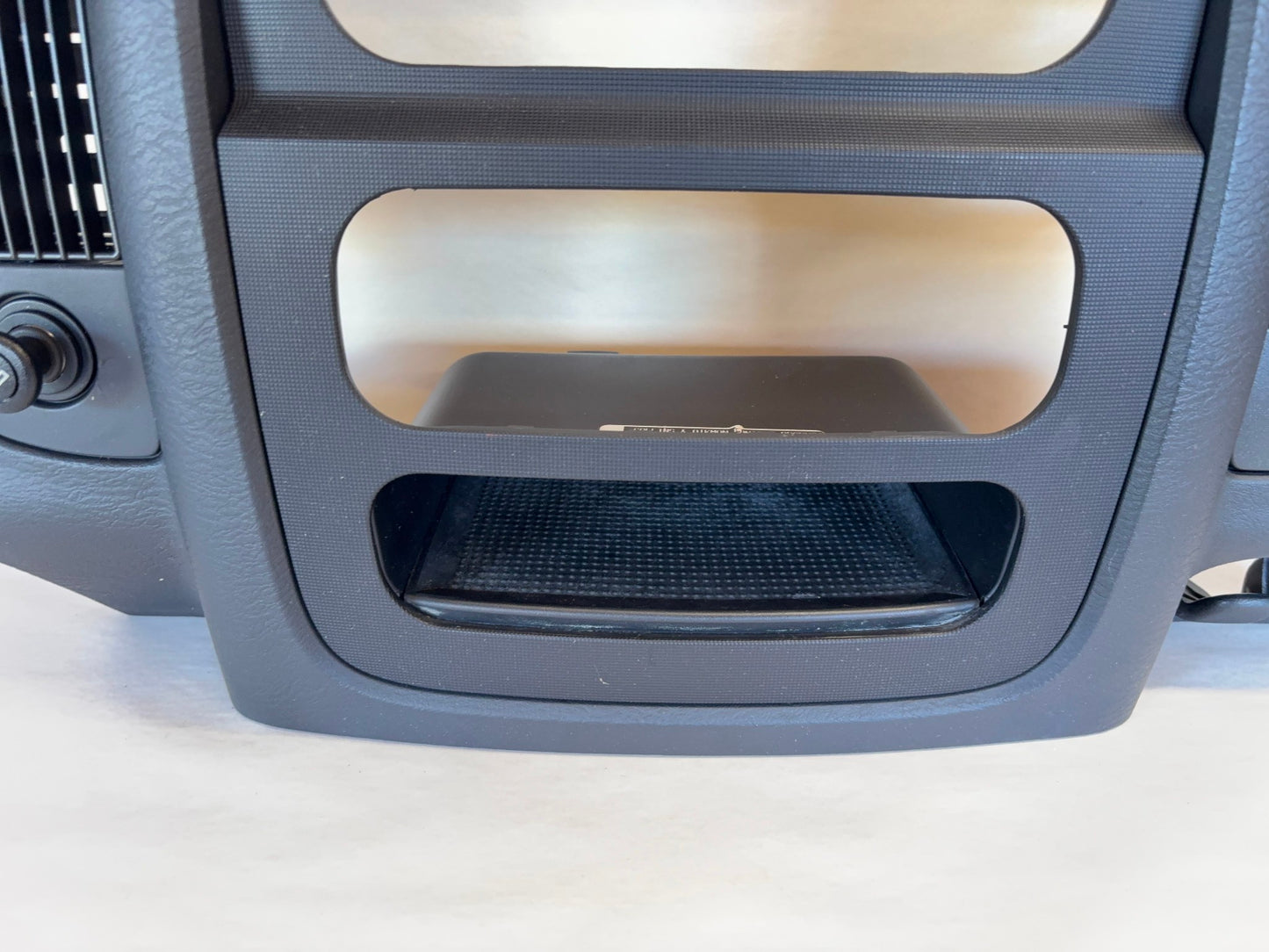 Radio Bezel, 2002-2005 Ram 1500, 2003-2005 Ram 2500 3500, Dark Slate 5GV52XDVAB