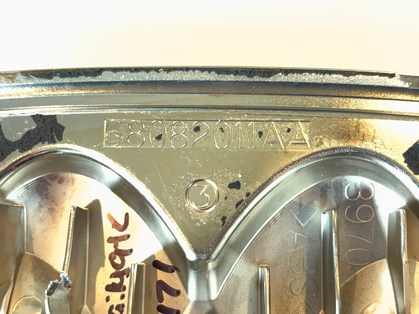 Ram Head Tailgate Emblem 2011 12 13 14 15 16 17 18 Ram 1500 2500 3500 68082011AA