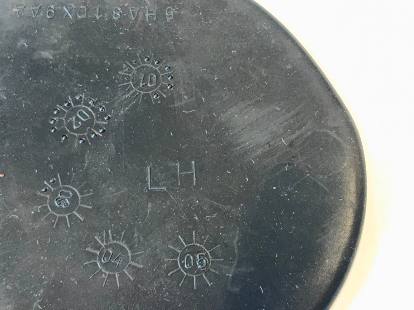 Cupholder Mat Pair 2002-2005 Ram 1500 03-05 Ram 2500 3500 5HA81DX9AA 5HA80DX9AA