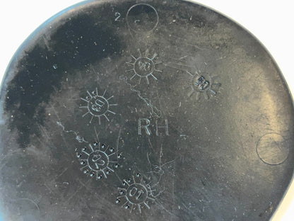 Cupholder Mat Pair 2002-2005 Ram 1500 03-05 Ram 2500 3500 5HA81DX9AA 5HA80DX9AA