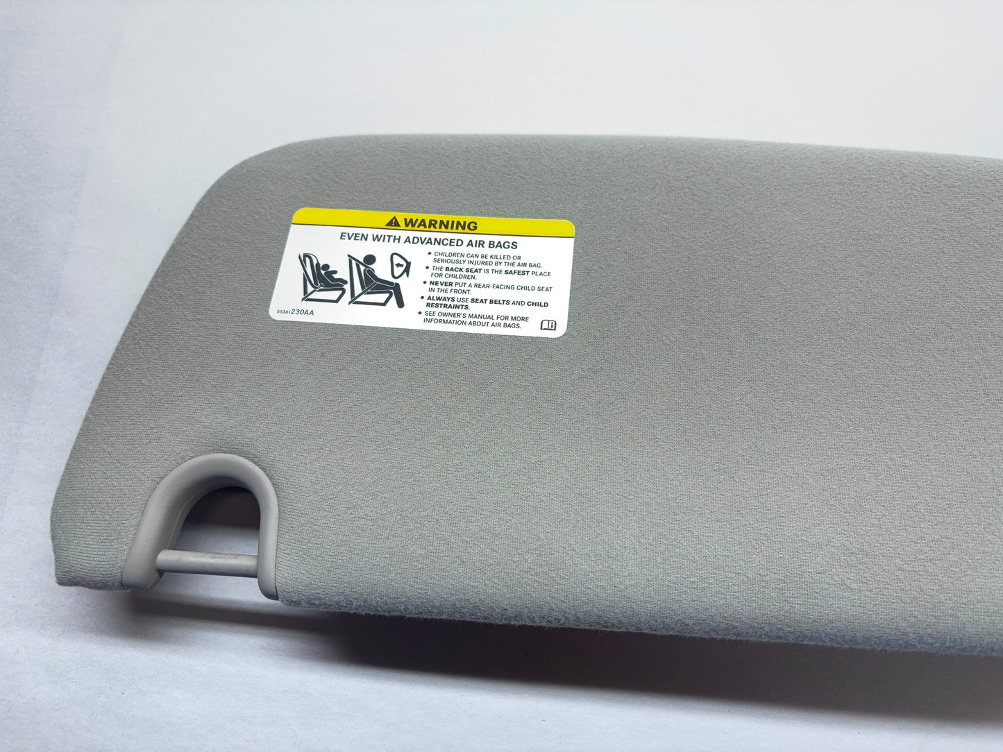 Sun Visor Pair 2006-2008 Ram 1500, 2006-2009 Ram 2500 3500 Non-Illuminated