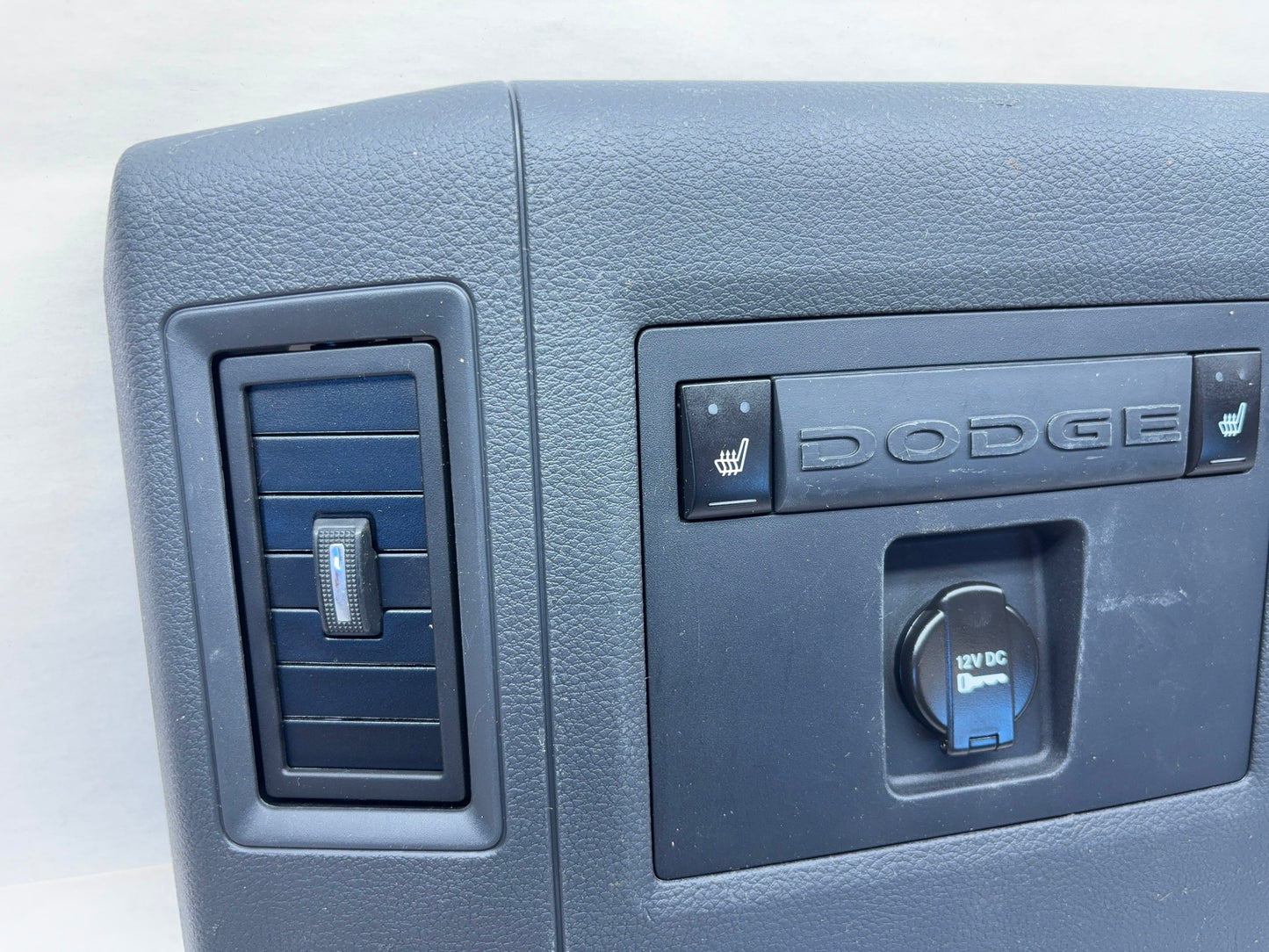 Center Console Rear Panel 09-10 Ram 10 1500 2500 3500 Heated Rear Seats 1NN77XDV