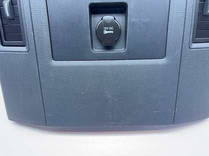 Center Console Rear Panel 09-10 Ram 10 1500 2500 3500 Heated Rear Seats 1NN77XDV