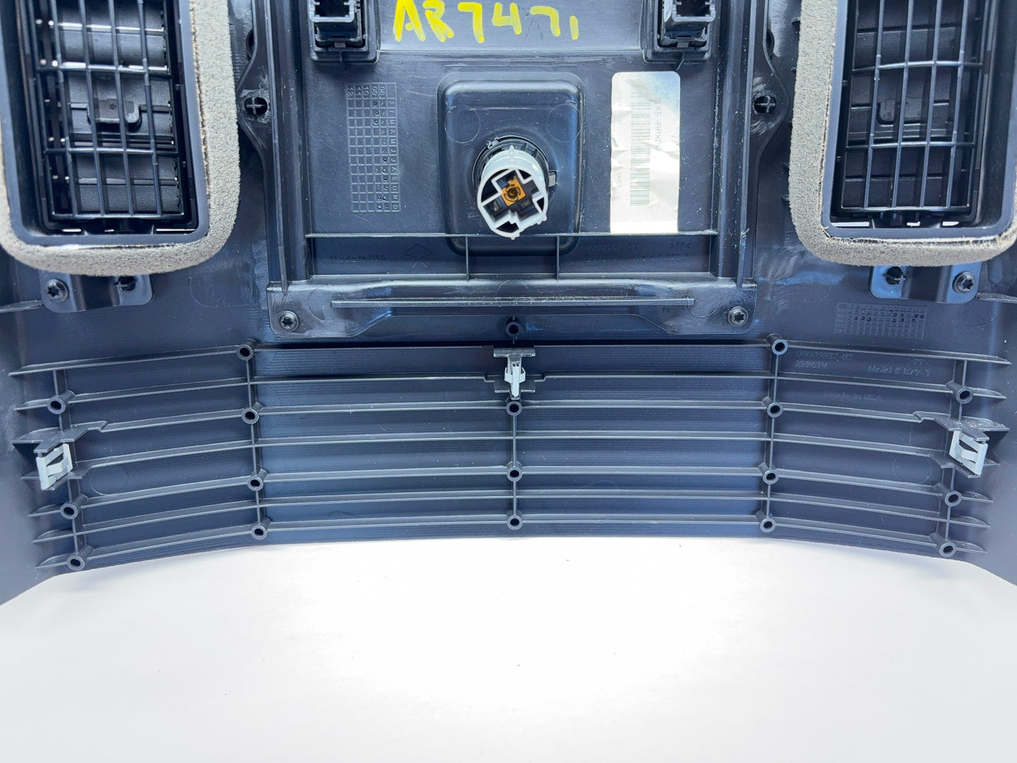 Center Console Rear Panel 09-10 Ram 10 1500 2500 3500 Heated Rear Seats 1NN77XDV