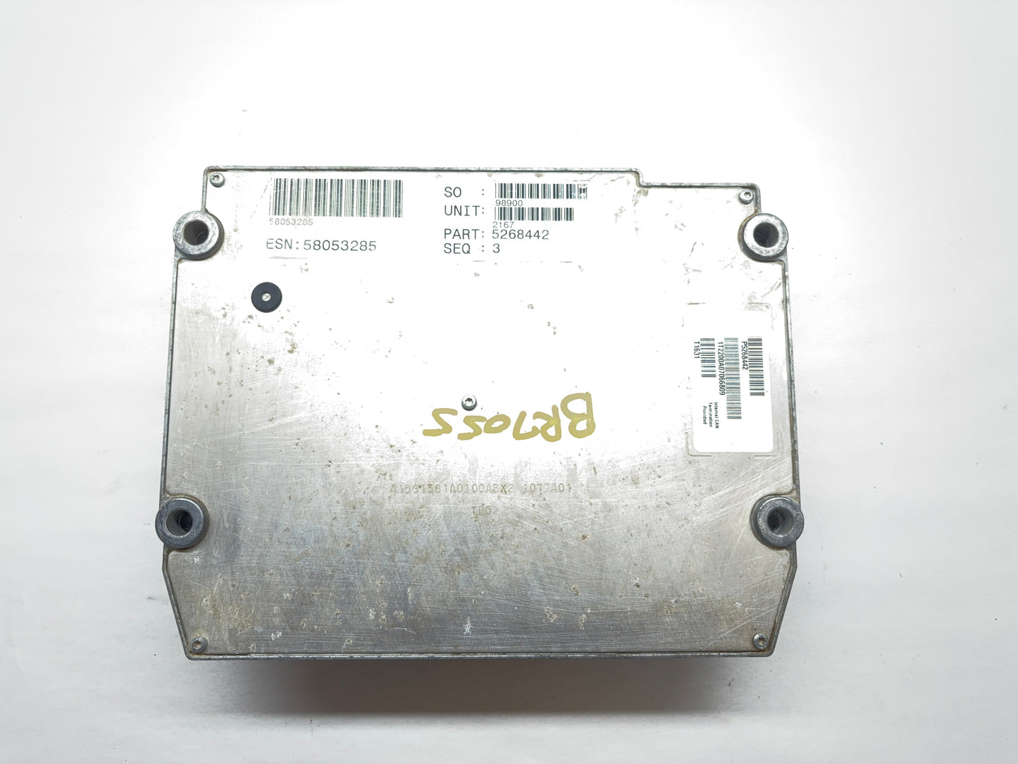 Engine Computer, ECU PCM ECM 2010-2012 Ram 2500 6.7L Cummins Diesel 5268442 Used