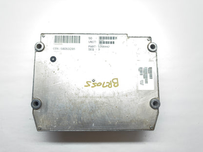 Engine Computer, ECU PCM ECM 2010-2012 Ram 2500 6.7L Cummins Diesel 5268442 Used