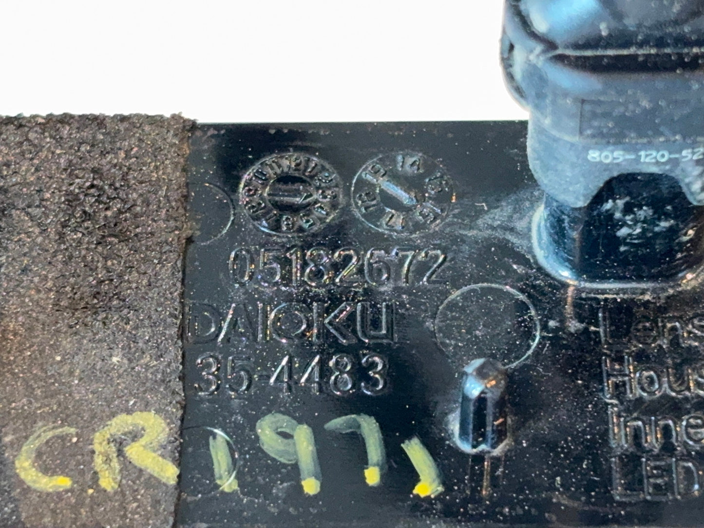 LED Bed Light, 2016-18 Ram 1500 2500 3500 2019 Classic 5182672AA RH Passenger