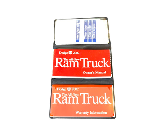 2002 Dodge Ram 1500 ONLY Owner's Manual Book and Vinyl Case