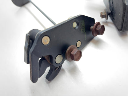 Rear Door Hardware 1998-01 Ram 1500 98-02 2500 3500 LH Quad Cab (rear half door)