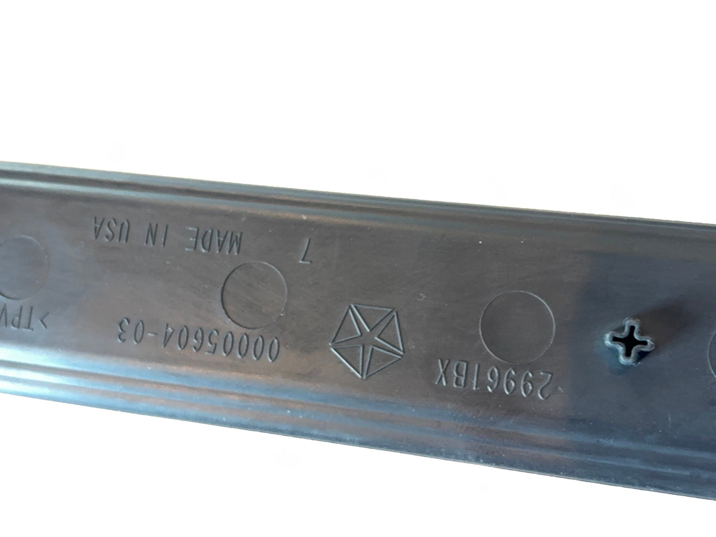 Radio Bezel Mat, Upper Screw Cover, 2010-2012 Ram 1500 2500 3500