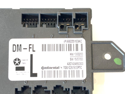 Driver Side Door Module 2013-2018 Ram 1500 2015-18 2500 19+ Classic 68225103AC