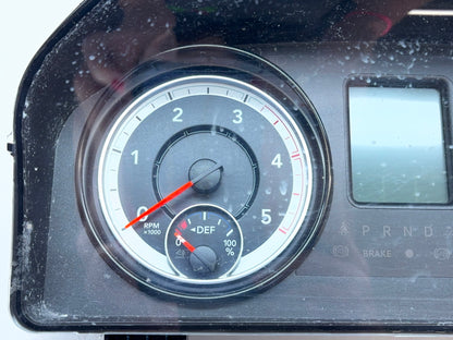 Speedometer Gauge Cluster 2018 Ram 2500 3500 6.7L Diesel 3.5" Screen 68340678AB