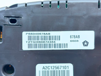 Speedometer Gauge Cluster 2018 Ram 2500 3500 6.7L Diesel 3.5" Screen 68340678AB