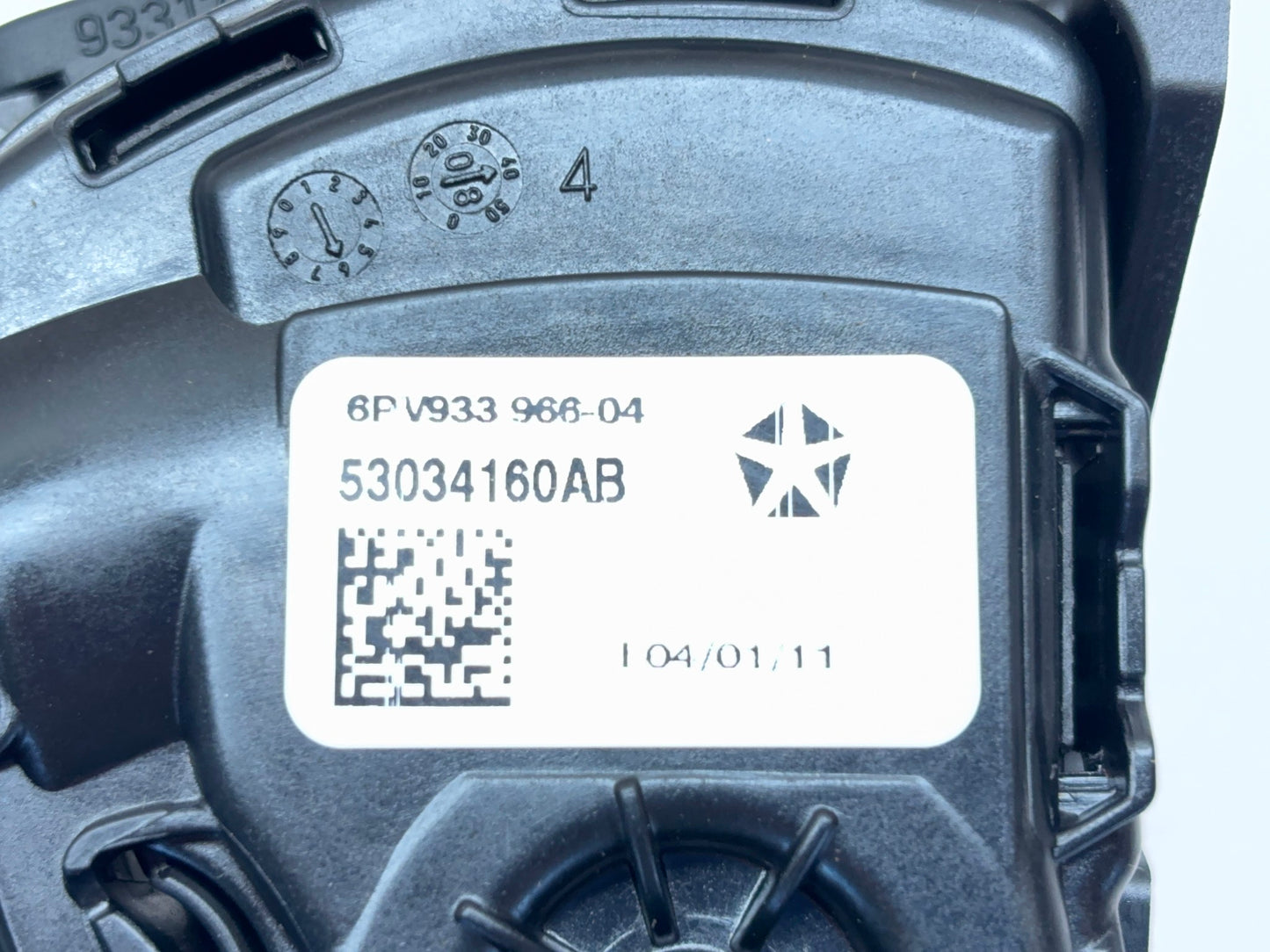 Accelerator Pedal TPS 2009-18 Ram 1500 2010-18 2500 3500 53034160AB, Adj Pedal