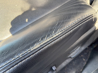 Laramie Black Leather Seats, 2013-2018 Ram 1500 2500 3500