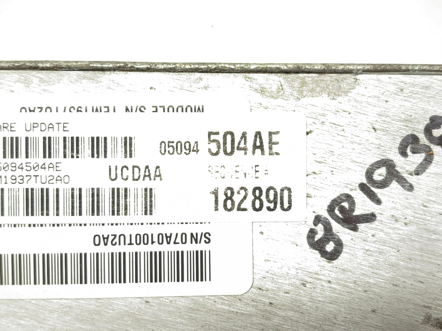2008 Ram 1500 Engine Computer ECM PCM, 5.7L, 5094504AE 590-1035