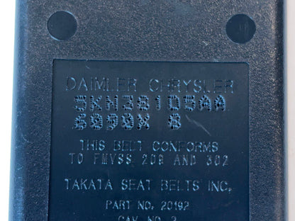 Rear Seat Belt Buckle, 2006-2008 Ram 1500 2500 3500 Rear Center or LR 5KN381D5AA