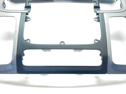 Radio Bezel 2013-18 Ram 1500 2500 3500 2019+ 1500 Classic Dark Gray Bench Seat