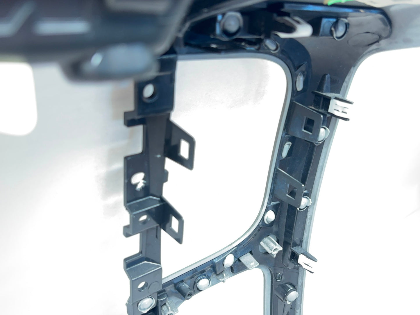 Radio Bezel 2013-18 Ram 1500 2500 3500 2019+ 1500 Classic Dark Gray Bench Seat