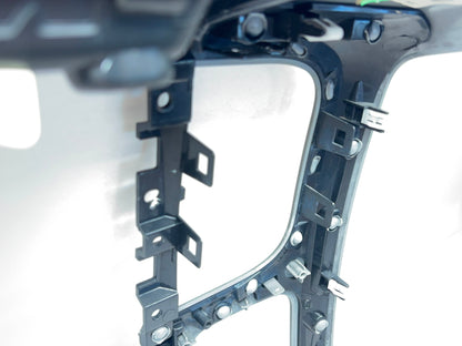 Radio Bezel 2013-18 Ram 1500 2500 3500 2019+ 1500 Classic Dark Gray Bench Seat