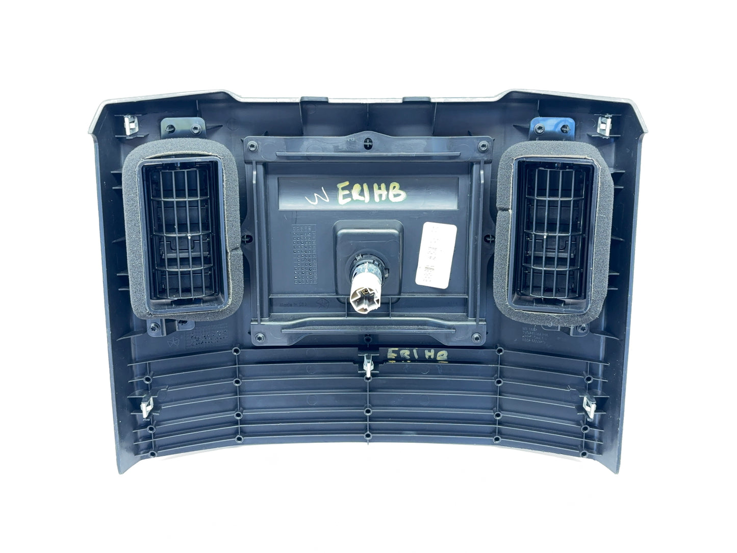 Center Console Rear Panel, 2013-18 Ram 1500 13-17 Ram 2500 3500 5NA01DX9AA Black