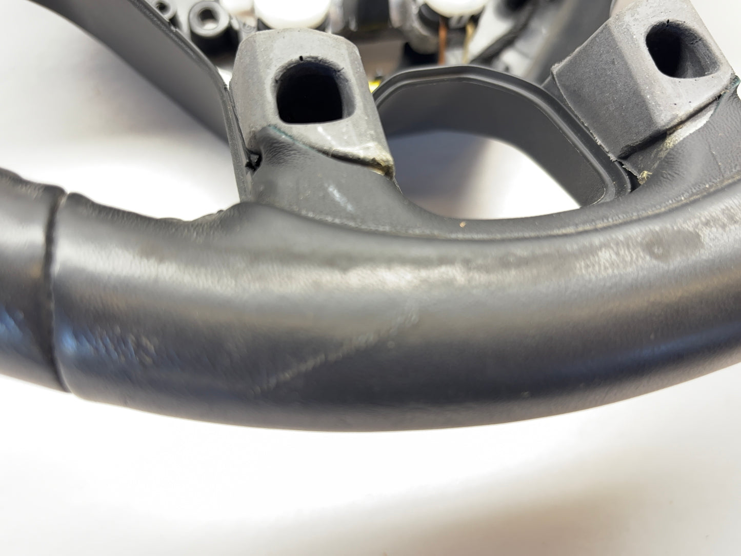 Leather Steering Wheel Ram 2013-2018 Ram 1500 2500 3500 Black 5NH77DX9AA