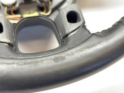 Leather Steering Wheel Ram 2013-2018 Ram 1500 2500 3500 Black 5NH77DX9AA